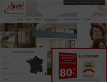 Tablet Screenshot of lafficheimmobiliere.fr